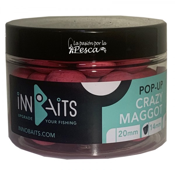 Innobaits Pop-Up Crazy Maggot 14 Mm Pink